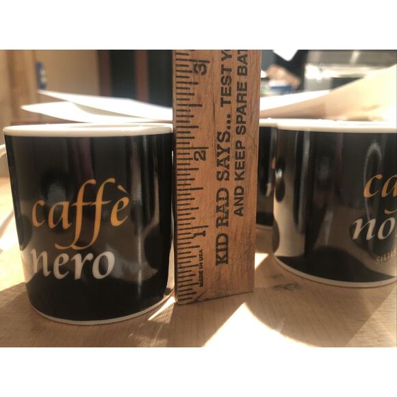 I. Godinger Company 12 PC SET Espresso Demitasse Cups and Saucers Coffee EXC!!! - Picture 12 of 12